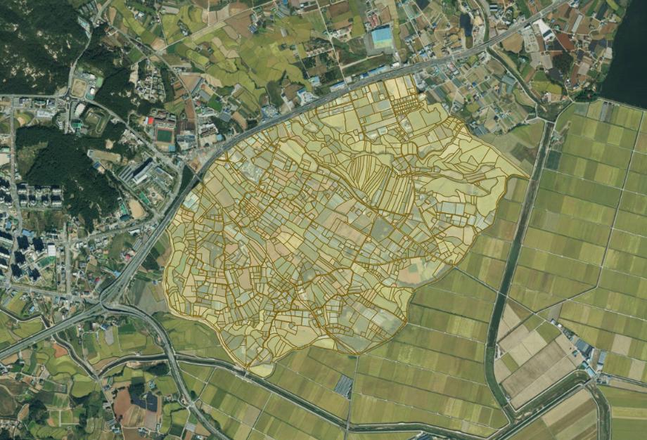 지적재조사 사업 지적확정예정조서 통보