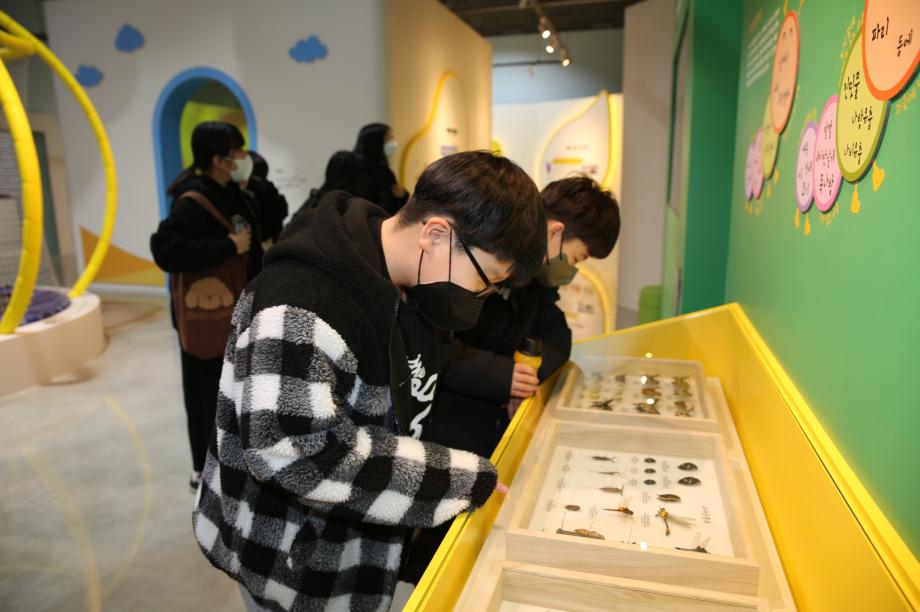 태안농업전시체험관 개관 3(화동초 학생 체험-곤충관찰)