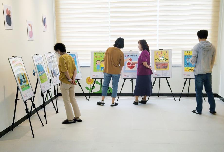 생명사랑 희망나눔 포스터 전시회