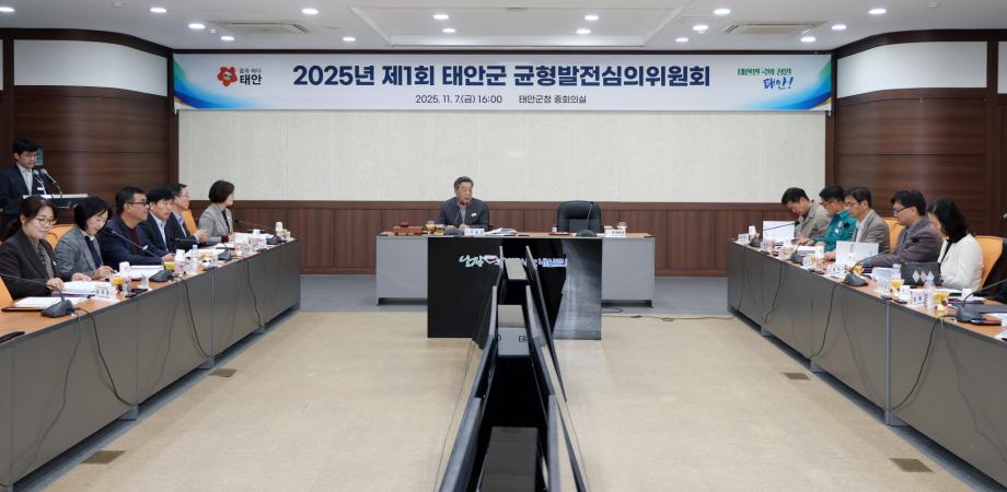 균형발전심의위원회 개최 1